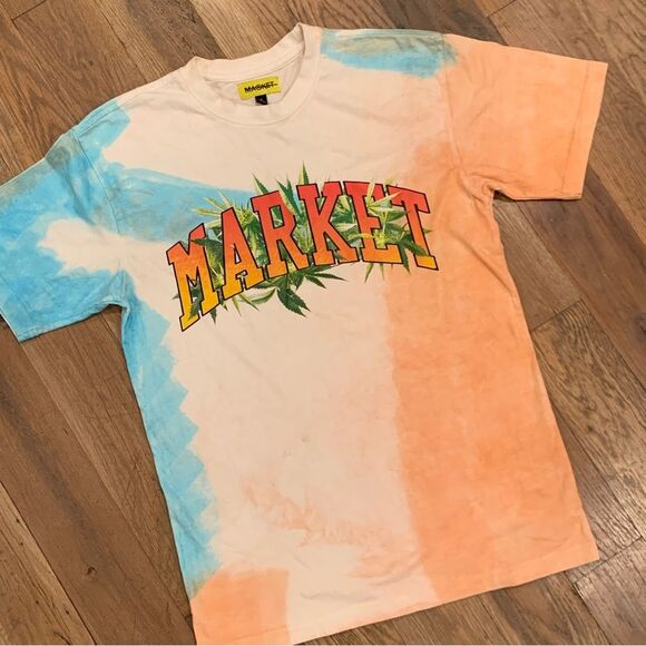 Market Urban Outfitters Tie Dye Arc Herbal Remedy Tshirt Size Small - Picture 7 of 10